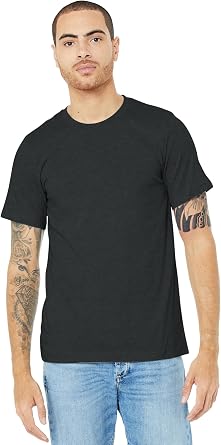 Bella + Canvas Adults Unisex Heather CVC T-Shirt