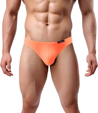 Avidlove Mens Bikini Underwear Low Rise Briefs Microfiber Underpants 4 Pack