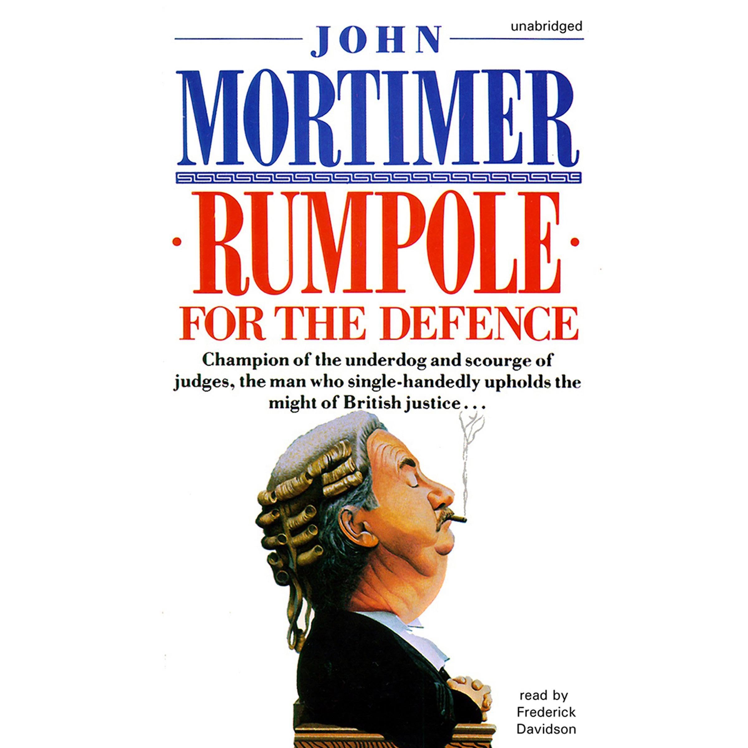 Cover art for Rumpole for the Defense