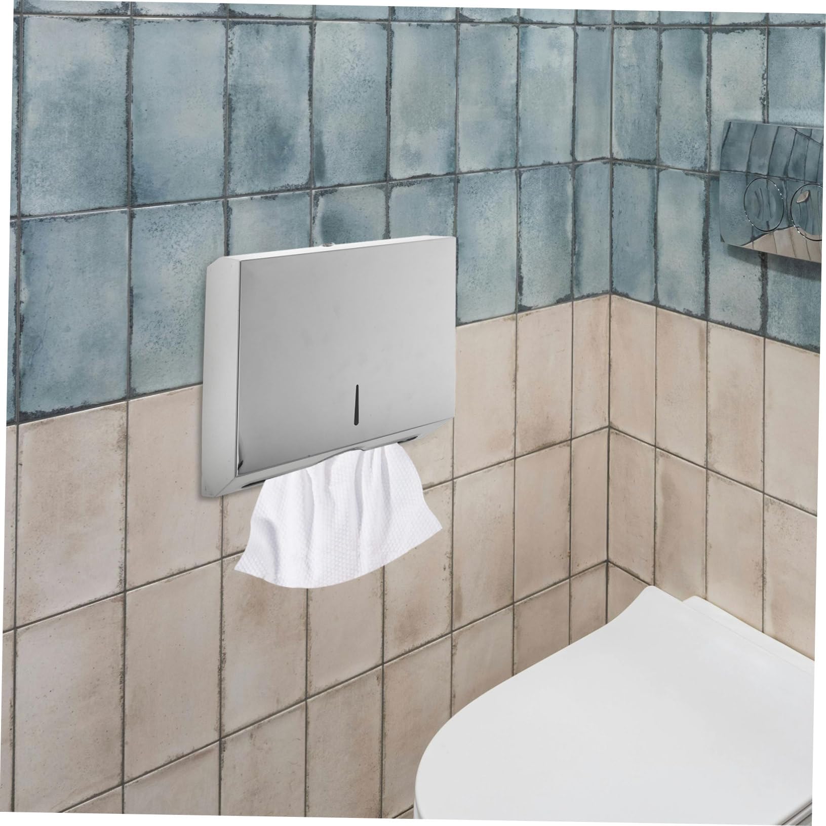 Dispensador De Toallas De Inoxidable Soporte De Pared para Baño y Instalación y Reemplazo Rápido Diseño Elegante y