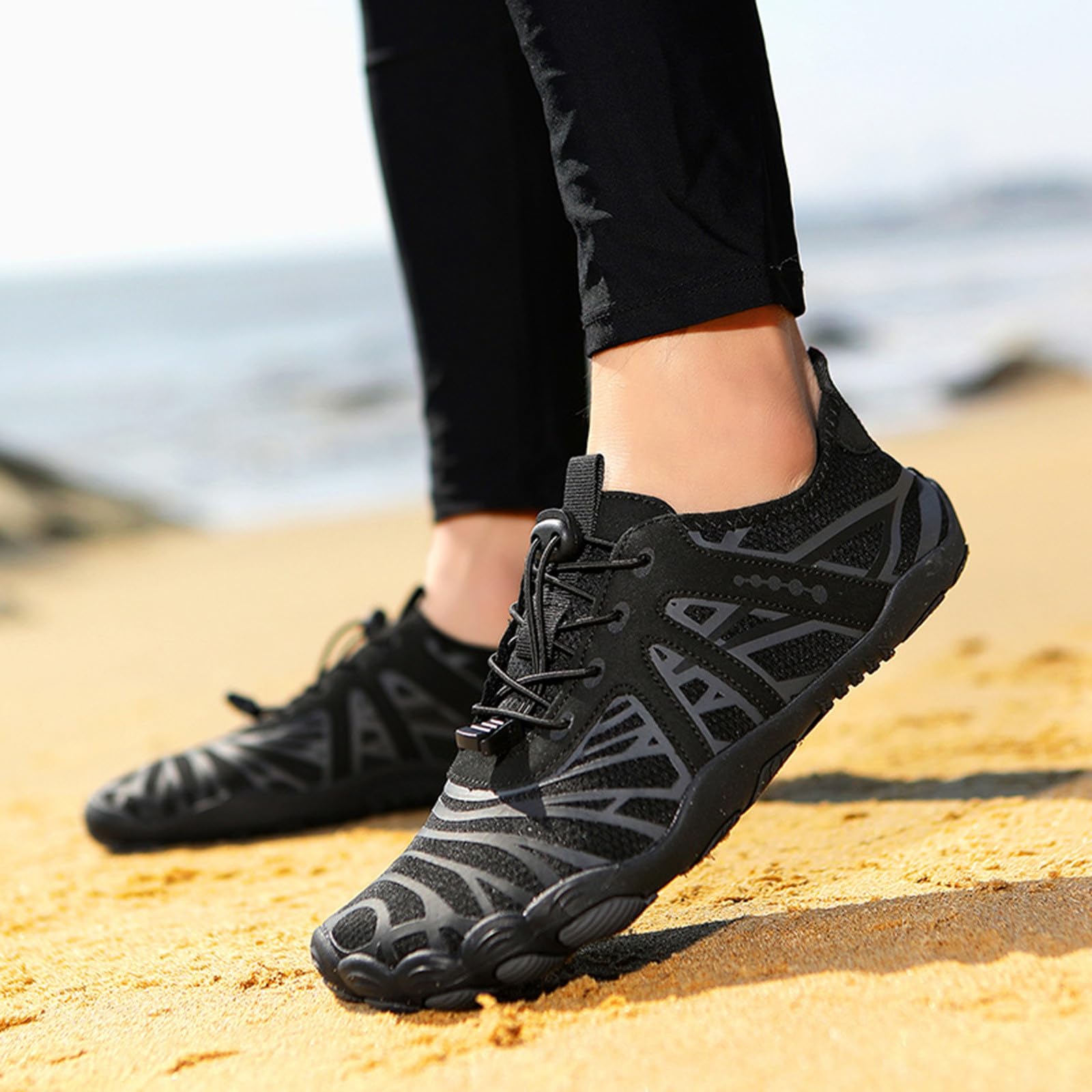 Generisch Wasserschuhe Schwimmschuhe Damen Sportschuhe Barfuß Schuhe Breite Füße 41 Badeschuhe Aqua Erwachsene Schwimm Barfuss Outdoor Wasser Tauchschuhe Aquaschuhe Wassersocken Barfussschuhe