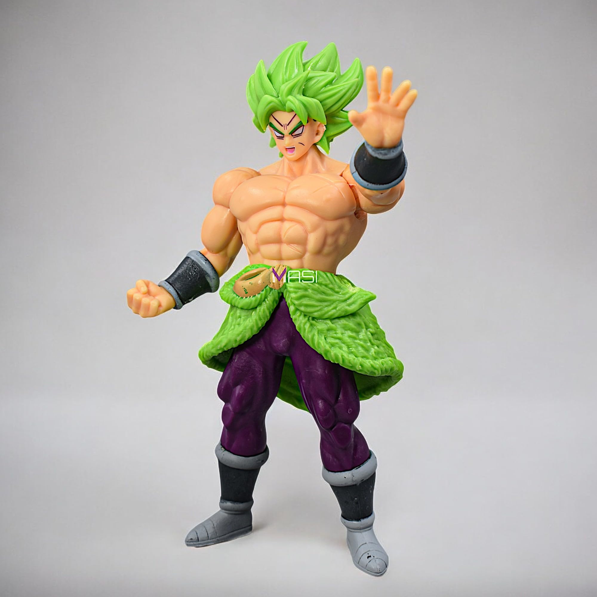 MASIPICKS | Self Standing Iconic Action Figure Collectibles - 18 cm Height (Green Hair)