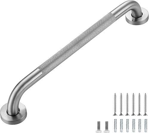 Miniatura 31 de Barras de agarre para ducha, paquete de 2 asas antideslizantes de ducha de 16 pulgadas para ancianos, barra de seguridad para ducha, barras