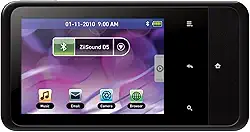 Creative Leitor de MP3 e vídeo ZEN Touch 2 8 GB Android com GPS (preto)