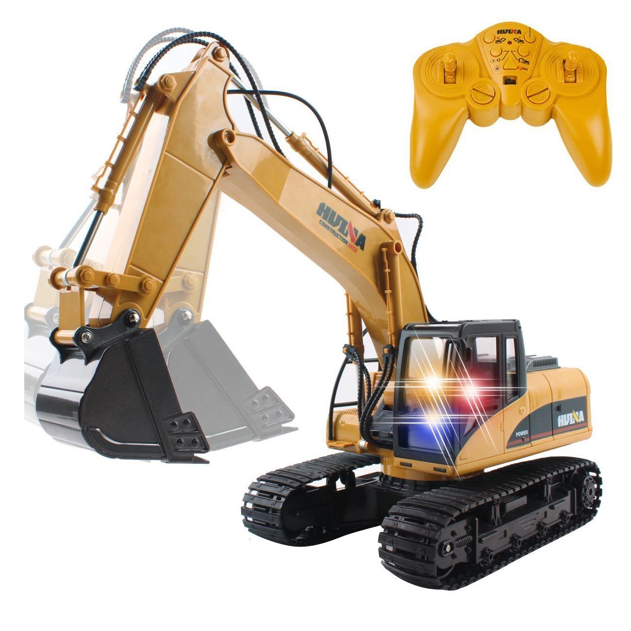 Remote Control Excavator,15 Channel Full Functional RC Excavator Toy
