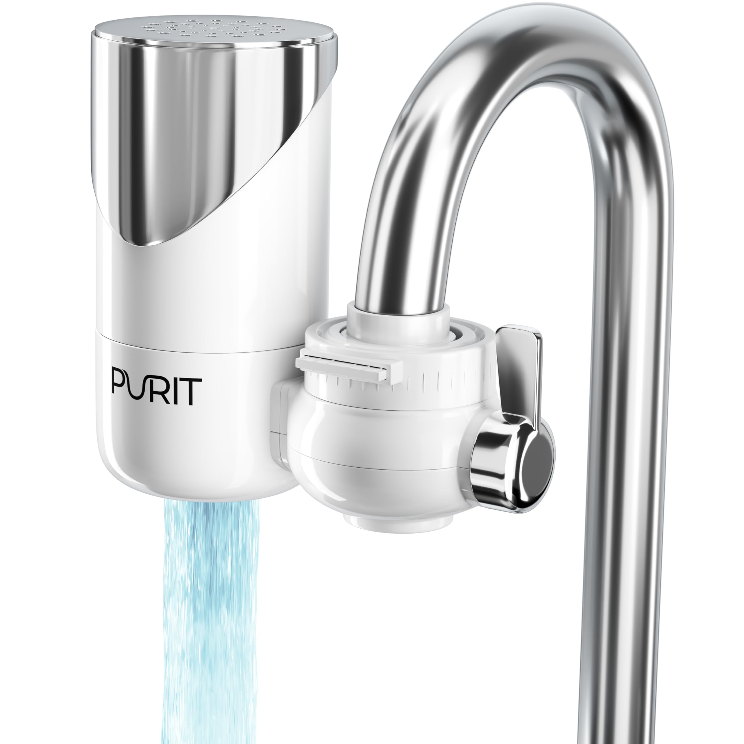 PURIT Filtre à eau robinet cuisine cartouche céramique diatomée charbon actif 1000 L