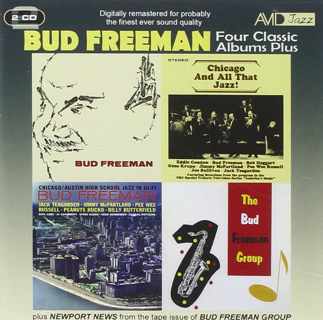 Bud Freeman Four Classic Albums Plus 2-CD NEW SEALED 2012 Remastered Jazz