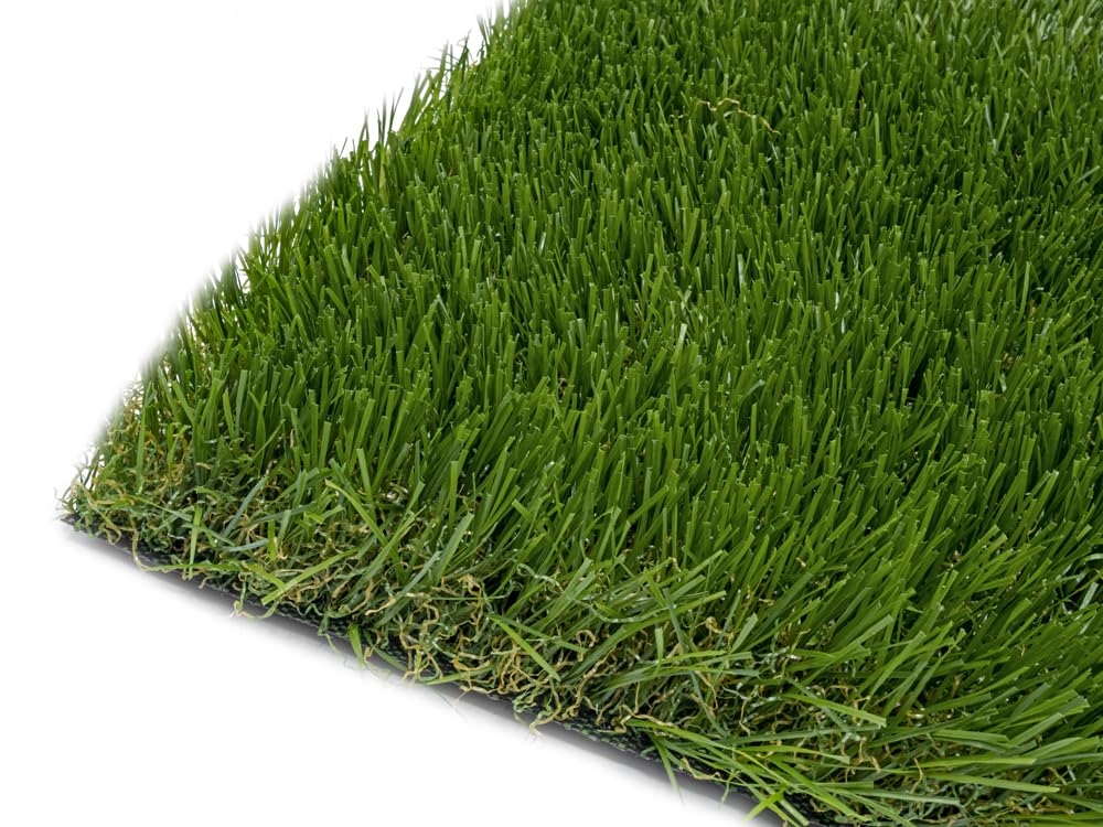 Gazon synthetique CAMILLE 45 mm. Rouleau 2 x 5 m. 10 m2. 45 mm hauteur. Le plus naturel. Unique et incroyable. Vert