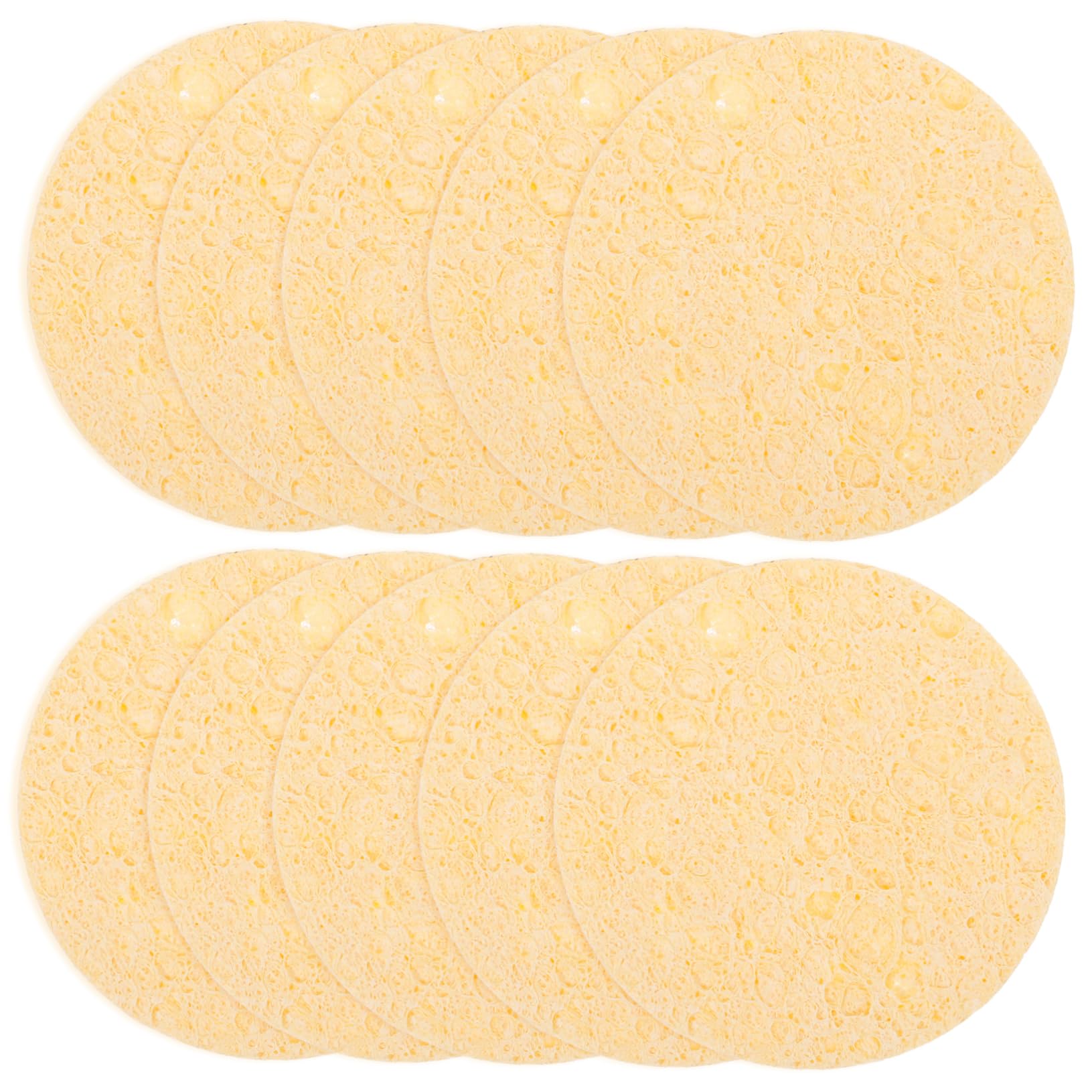 WOONEKY 10pcs Soldering Iron Cleaning Sponge Soldering Iron Cleaning Kit Soldering Iron Cleaner Solder Tip Cleaner Solder Cleaner Sponge Solder Cleaning Sponge Soldering Cleaning