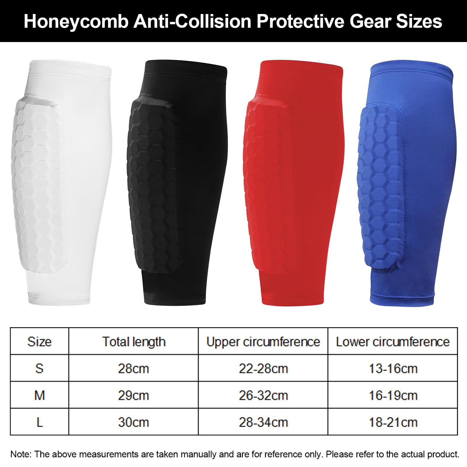 Espinilleras de fútbol, S/M/L y esquí, incluye espinilleras con bolsillo optimizado, protección para pantorrillas, resistente a los golpes, transpirable y antideslizante
