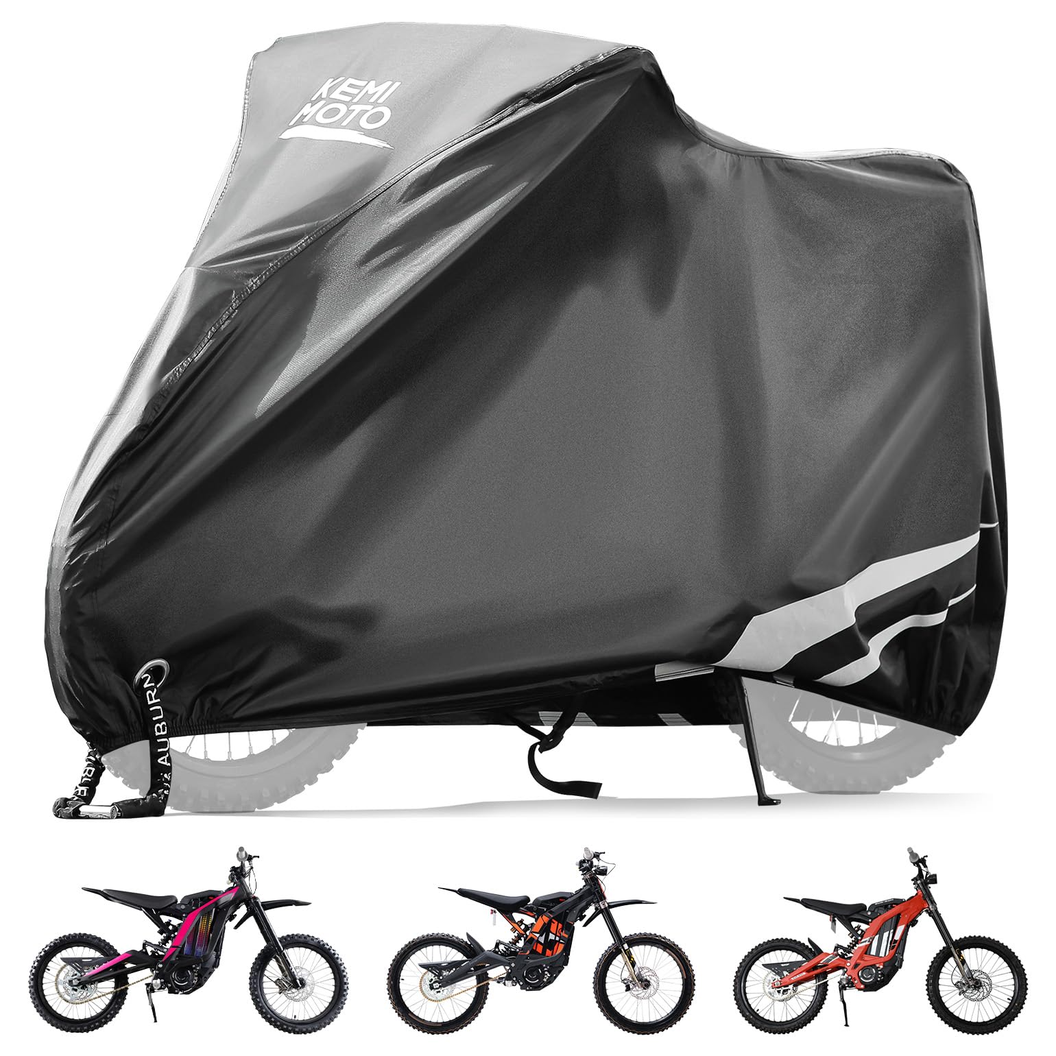KEMIMOTO Heavy Duty Motorcycle Cover