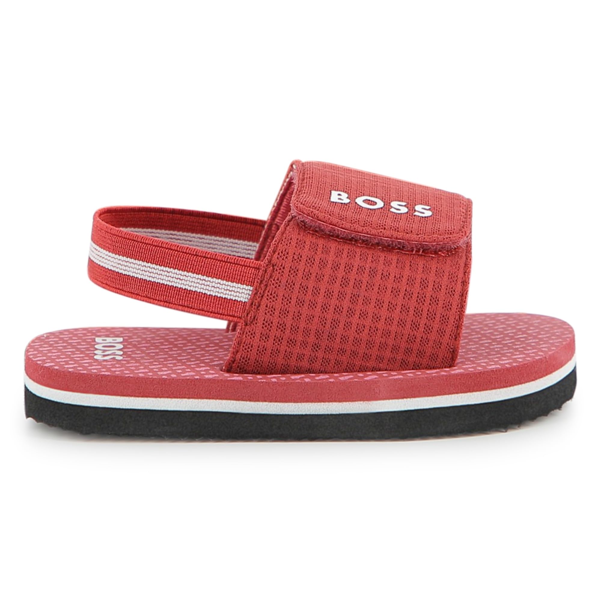 BOSS Aqua Slides Baby Boys, Red