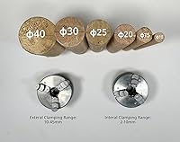 Vista 6 de Mini máquina de torno de metal, herramienta universal CNC DIY Torno de madera de sobremesa, Metalworking motorizado, Máquina de perforación superior