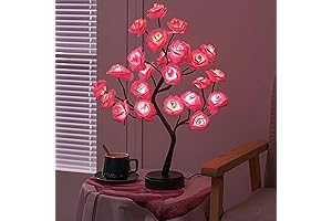 Love Tree Rose Lamp: Illuminate Your Home with Enchanting Beauty