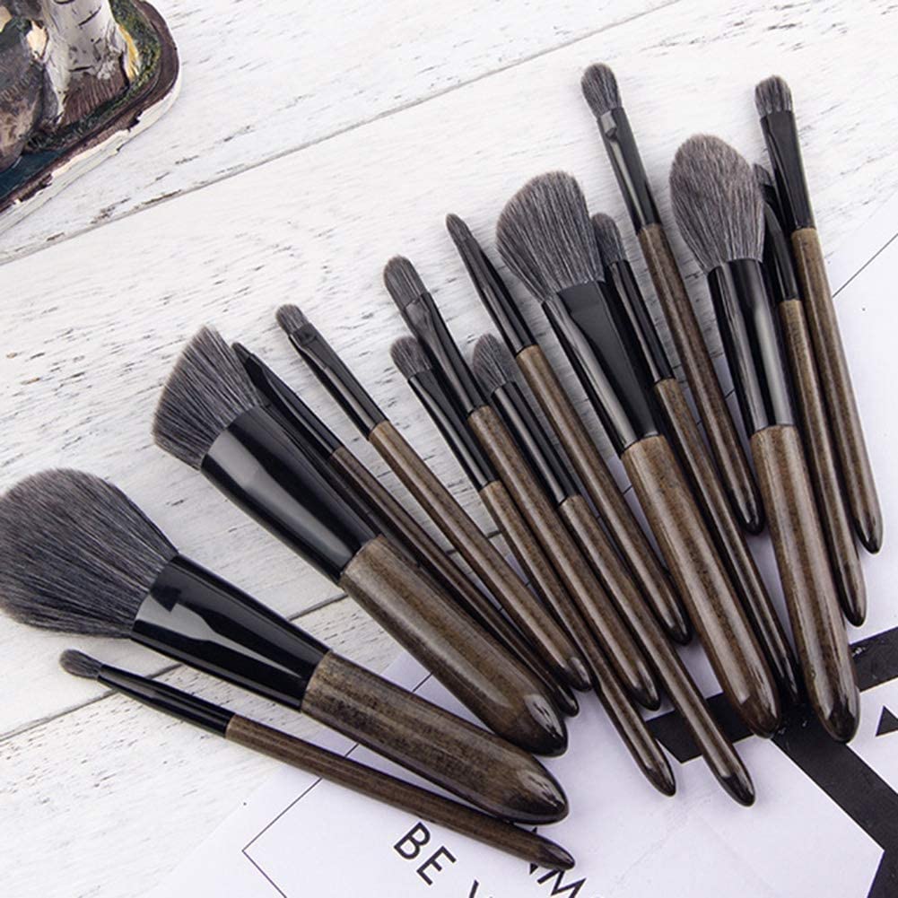 Pennello for il trucco Set 15 PCS Professionale Pennelli Pennelli Pennelli Premium Sintetico Spazzole di contorno Spazzole Fondazione Polvere Blush Blush Correalers Eyeliner Sopracciglio Eyes