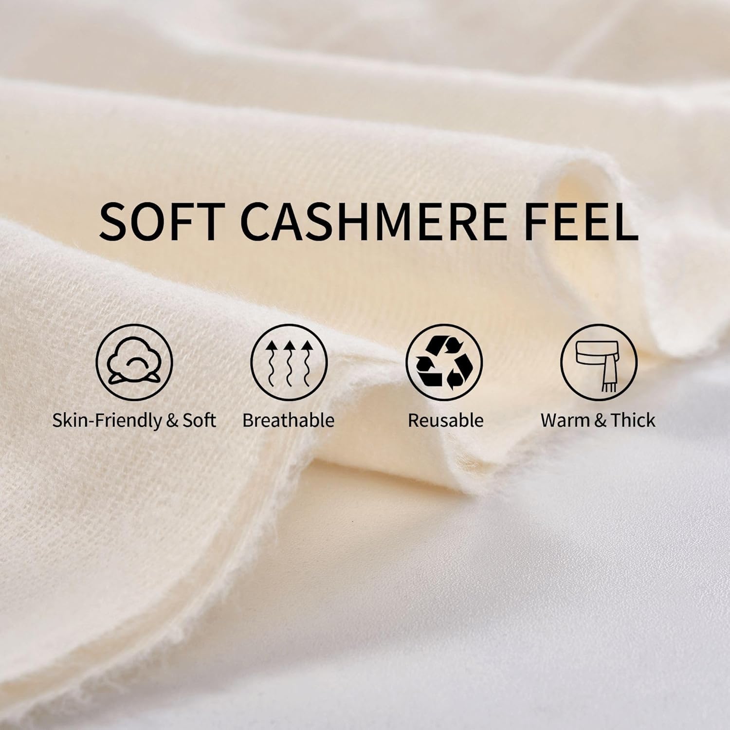 Custom Scarfs For Women Personalized Winter Scarf Design Your Own photo/Text Warm and Soft Scarf Customized Gifts - Image 8