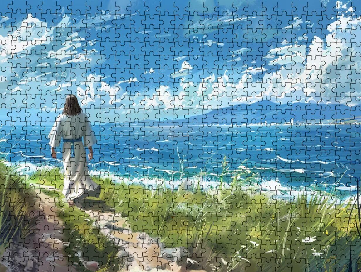Puzzle per Adulti 4000, Costa Di Gesù, legno Classico Puzzles LDYQS6-664