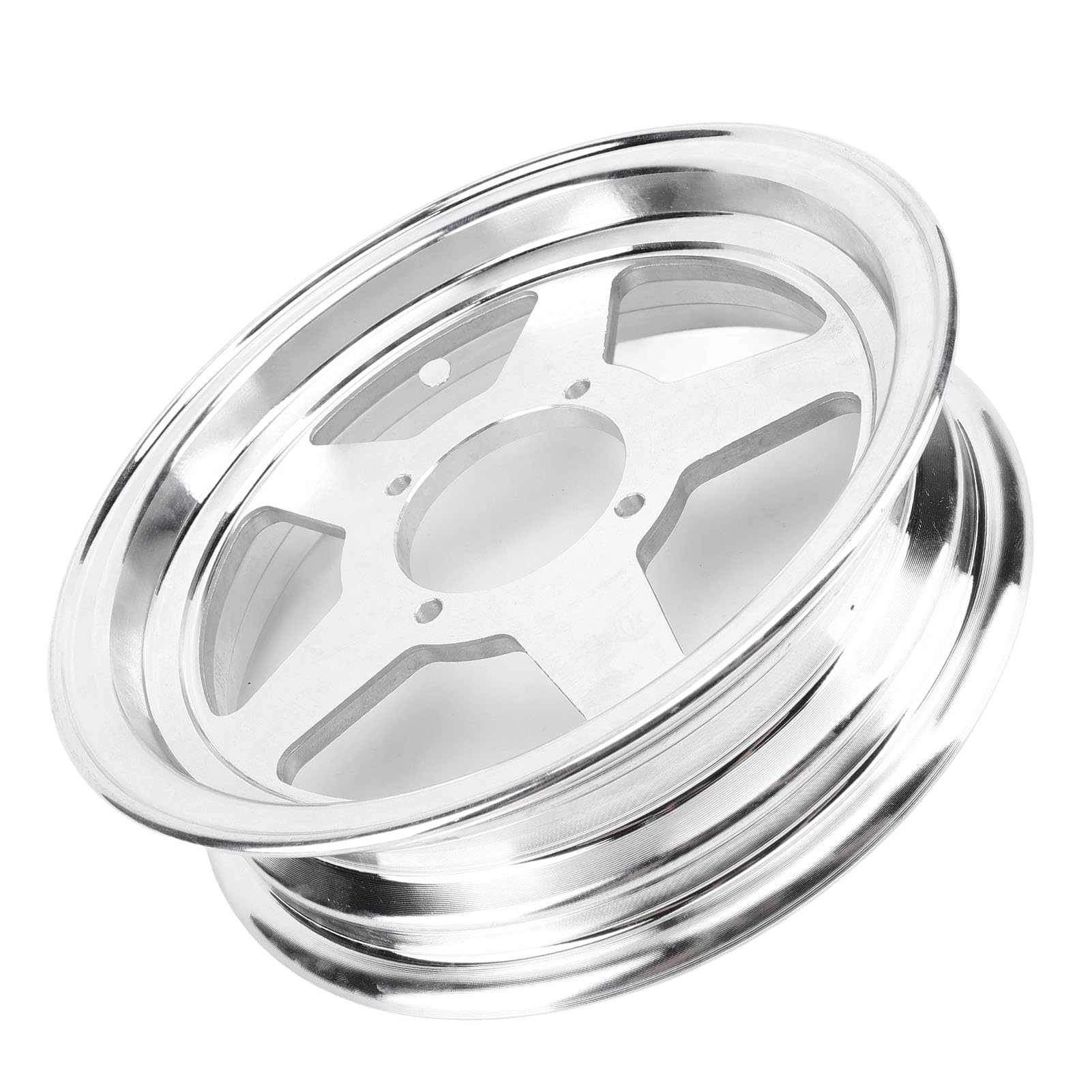 Ruota, Cerchione da 10 Pollici in Lega di Alluminio Leggero Installazione Anteriore Posteriore 2.00-10 2.50- Pneumatico Compatibile con Finitura Lucida per Monkey Z50 Z50J Z50R Mini Trail