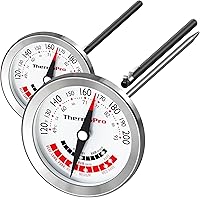 Vista 12 de Termómetro para Carne ThermoPro APT200 para Cocinar con Dial Extra Grande de 2 Pulgadas, Termómetro Analógico de Cocina de Alimentos con Sonda