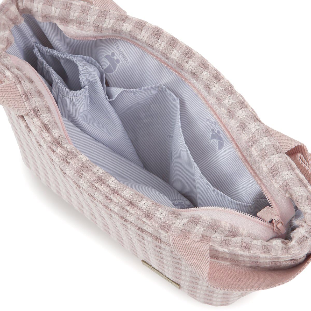 Cambrass - Bolso carro maternal para bebe - bolso de maternidad para carritos de bebe - organizador para pañales y otras cosas de bebe - Vicky Rosa 13x38x20 Cm