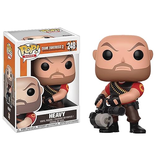 Funko Pop Games: Team Fortress 2 - Heavy Collectible Vinyl Figure