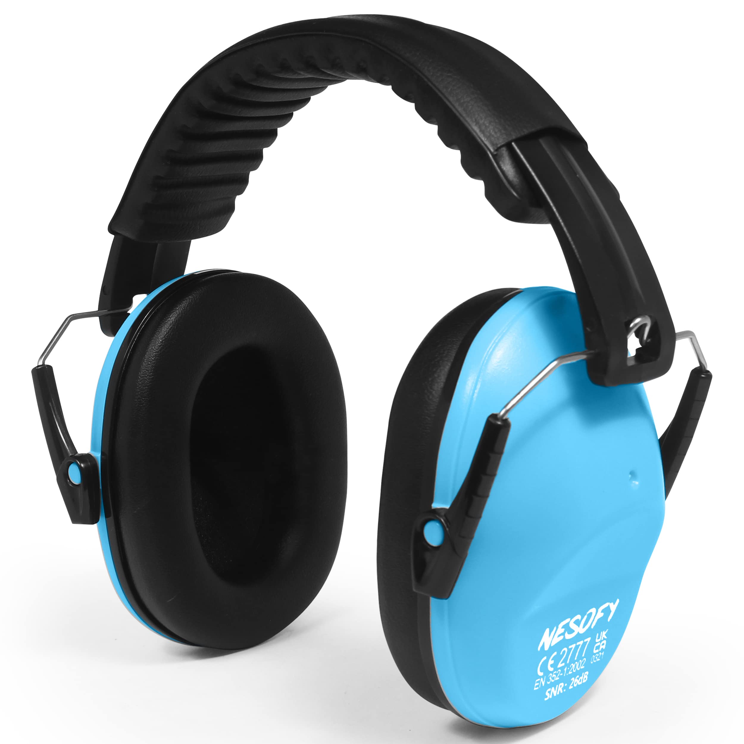 Nesofy Ear Defenders Children 26db, Blue, One Size Kids