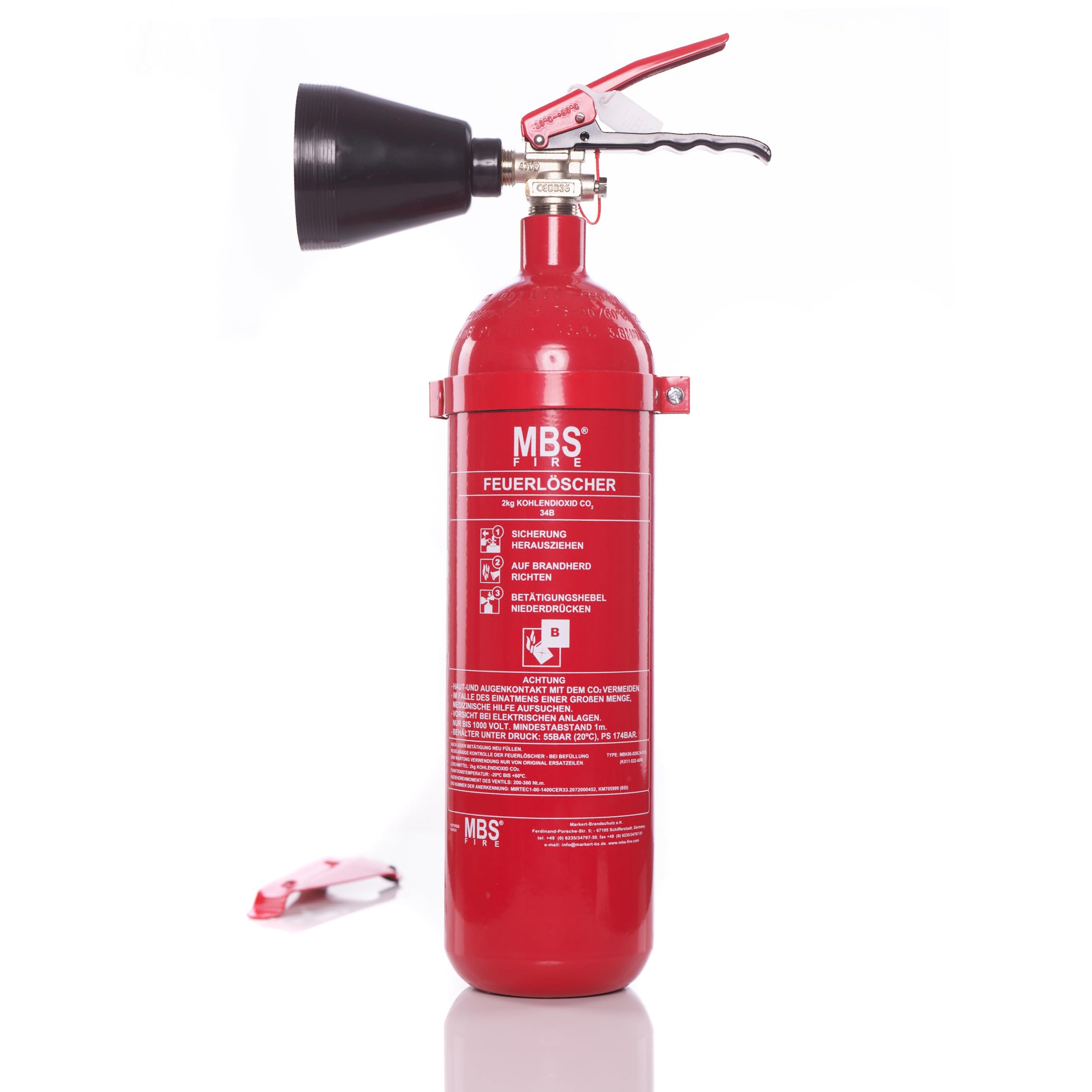 Extintor 2 kg CO2 CE
