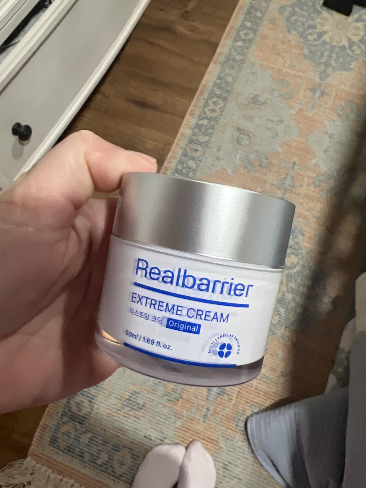 Real Barrier | Extreme Cream | Korean Moisturizer Face Cream, Korean Skin Care | Rich Face Lotion for Sensitive Skin | Hydrating Face Moisturizer with Hyaluronic Acid and Ceramides | 1.69 fl oz (50ml)