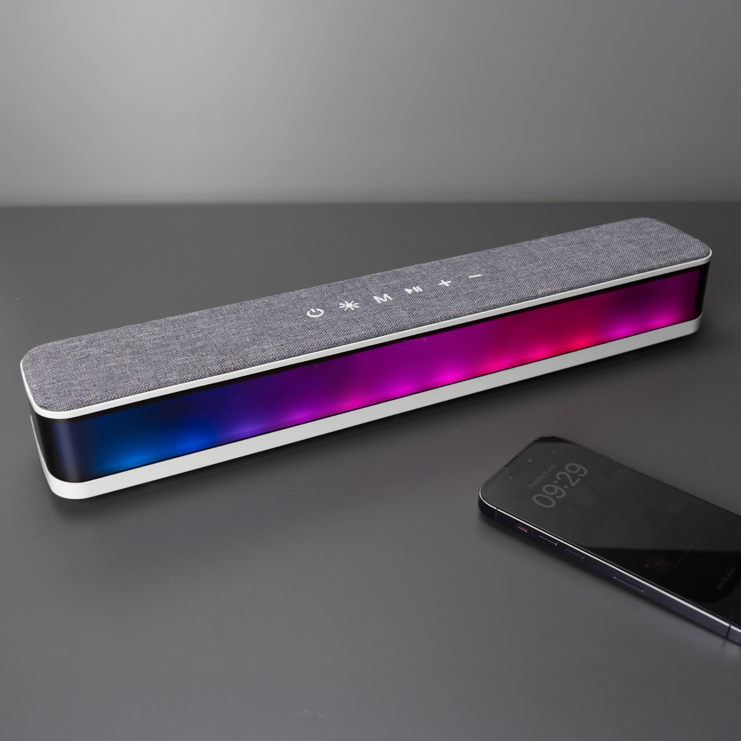 RED5 Bluetooth ricaricabile accende l'altoparlante cambiante di colore di RGB LED della barra sonora