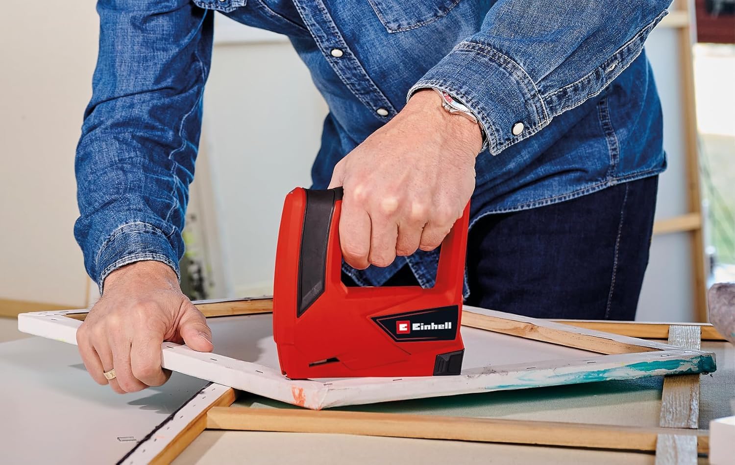 Einhell TC-CT 3, 6 Li Graffettatrice a Batteria, 3.6V, Rosso