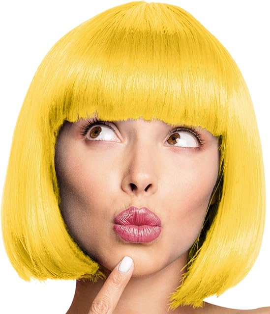 Peruka Bob Wig Cabaret Pageboy Charleston Peruki na karnawa/przebieranki i imprezy tematyczne - 13 KOLORÓW (óty)