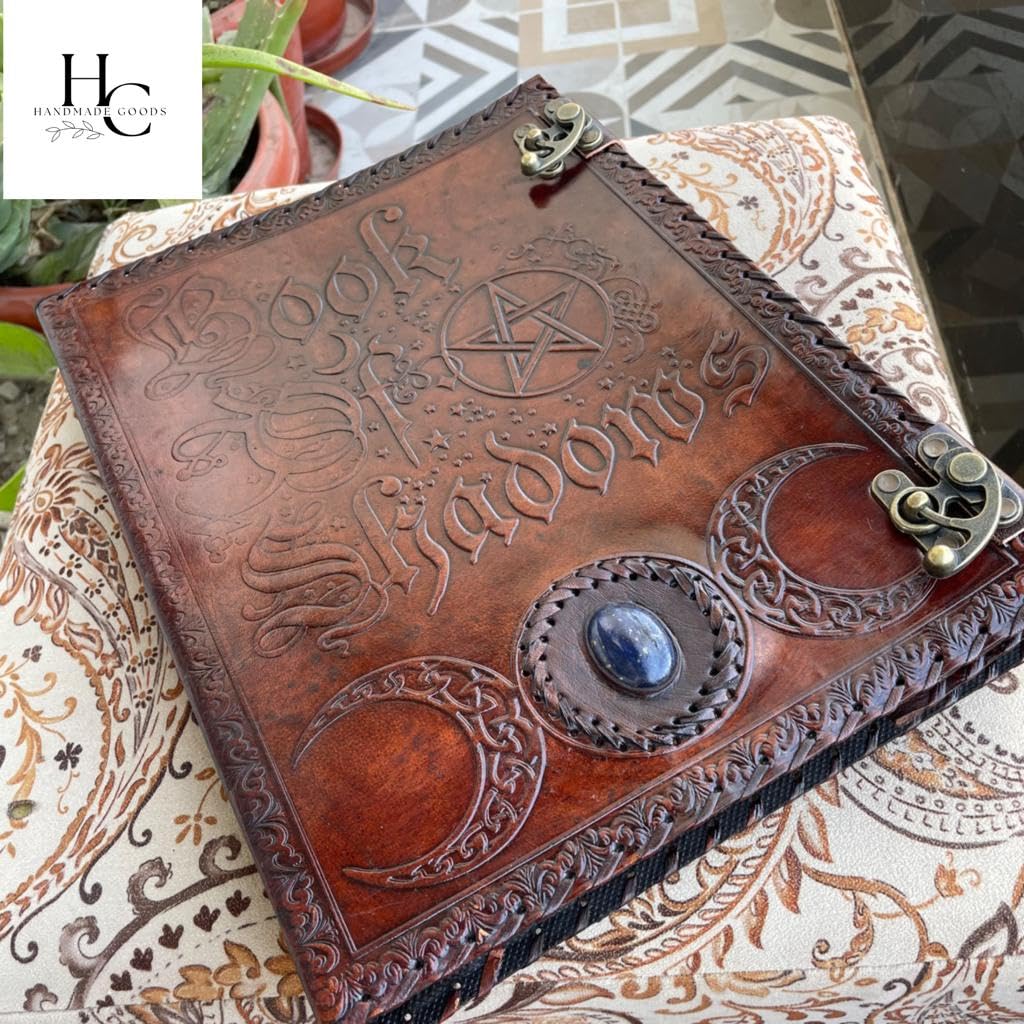 Raccoglitore ad anelli in pelle personalizzato, portafoglio da uomo, 3 anelli con raccoglitore in pelle da 2,5 cm, libro delle ombre, organizer per casa, scuola e ufficio (marrone, senza incisione)
