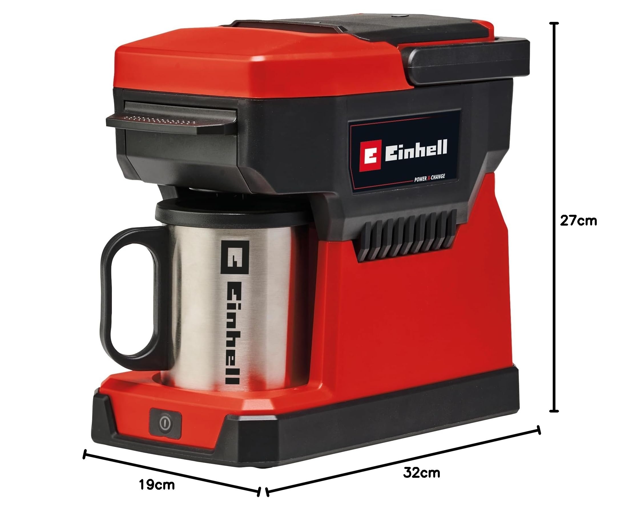 Einhell TE-CF 18 Li-Solo Akku-Kaffeemaschine 18 V 240 ml Power X-Change