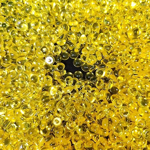 Miniatura 6 de HappyFiller 5500 cuentas acrílicas de color verde azulado para fiesta, confeti de 0.276 in, para relleno de jarrón, arreglo floral, despedida de