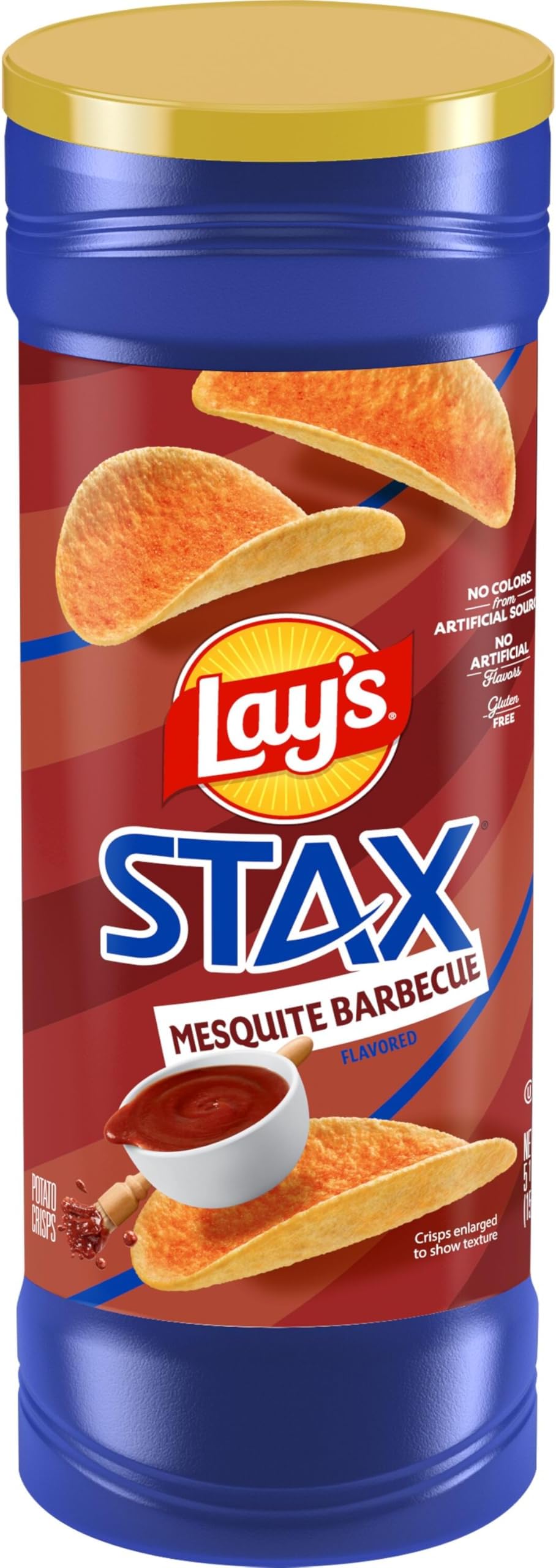 Lay's Stax Mesquite Barbecue, 155.9 Grams