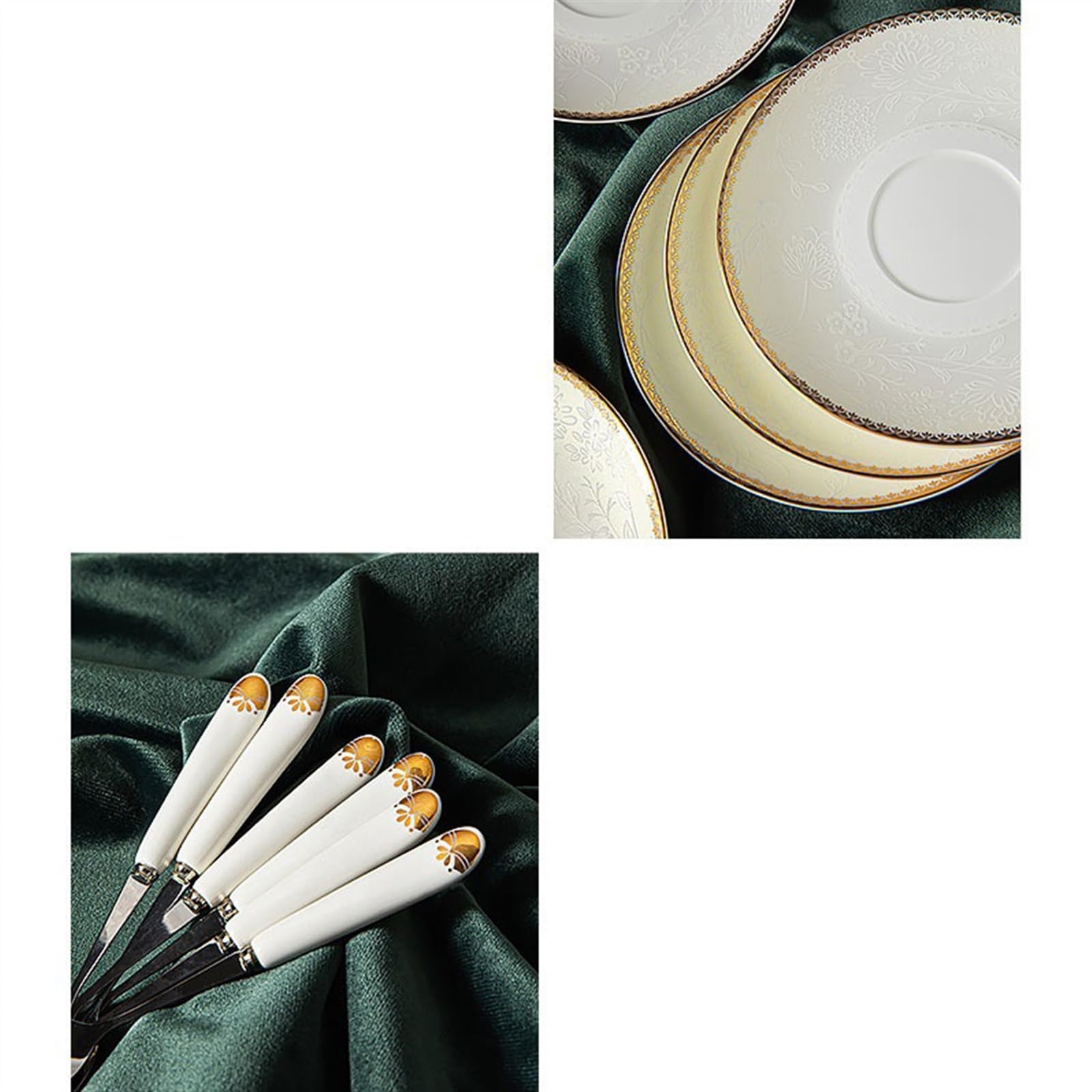 Tasse Tasses Ensemble de tasses à café en relief Style européen, service thé britannique haut gamme, légères luxe porcelaine osseuse exquise
