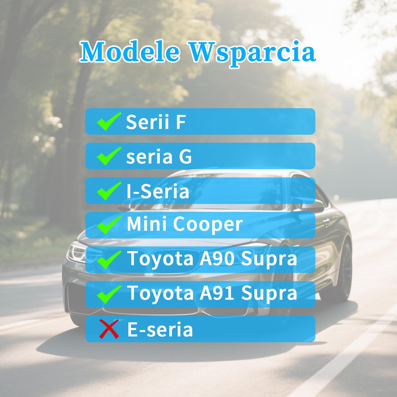 Bootmod3 OBD Enet WiFi Adapter do BMW F/G Series, Mini i A90/A91 Supra Carplay, kompatybilny z BimmerCode, MHD, Ethernet na OBD2, adapter do diagnostyki i kodowania, narzędzie do skanowania