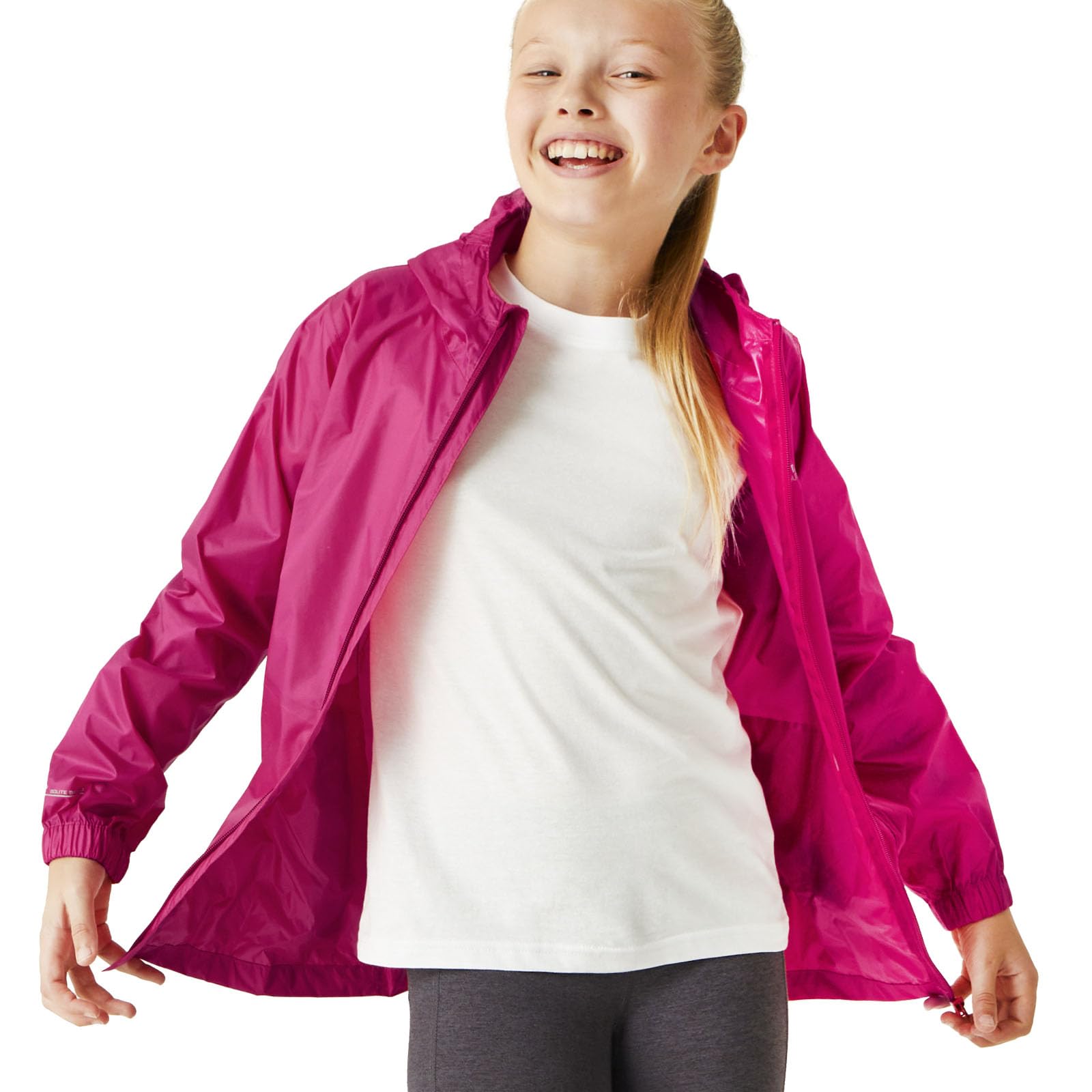 Regatta Kid Pack It III Chaqueta ligera impermeable transpirable sin forro