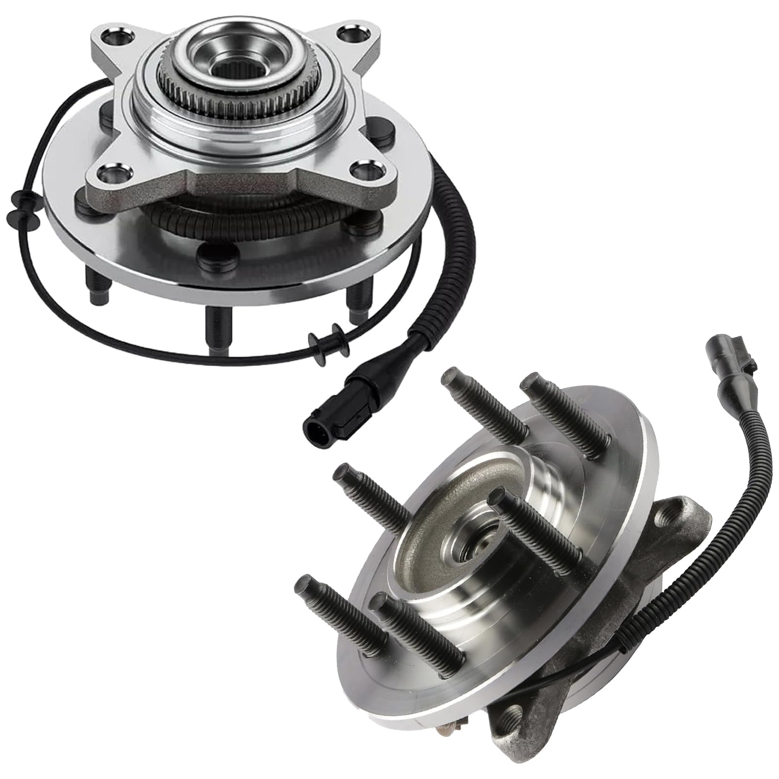 Photo 1 of 515079 Pair 2 Front Wheel Hub & Bearing Assembly for 2005-2008 Ford F-150, 2006-2008 Lincoln Mark LT (4WD; 6 Stud)