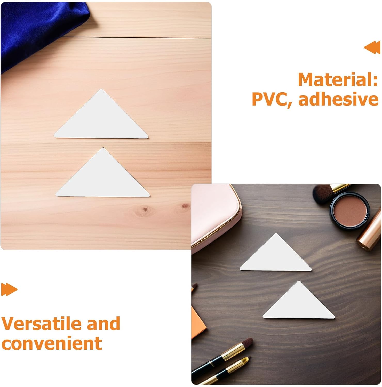 Didiseaon 200pcs PVC Collar Stays for Dress Shirts Reusable Self-adhesive Collar Support Stickers Anti-warping Edge Shaper for Men and Women Shirts Plastic Inserts