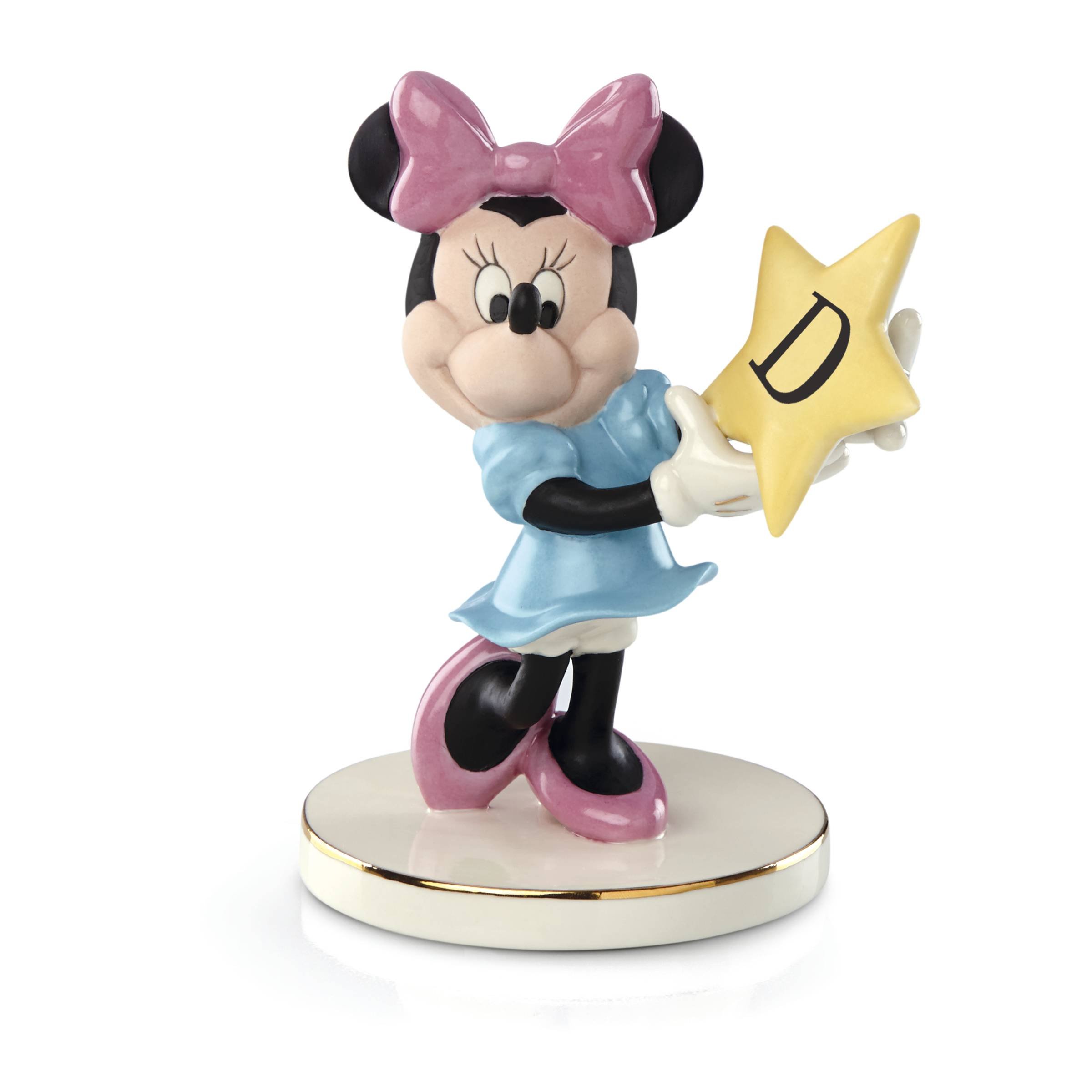 Lenox Disney's You’re A Shining Star, Minnie-D, Letter D