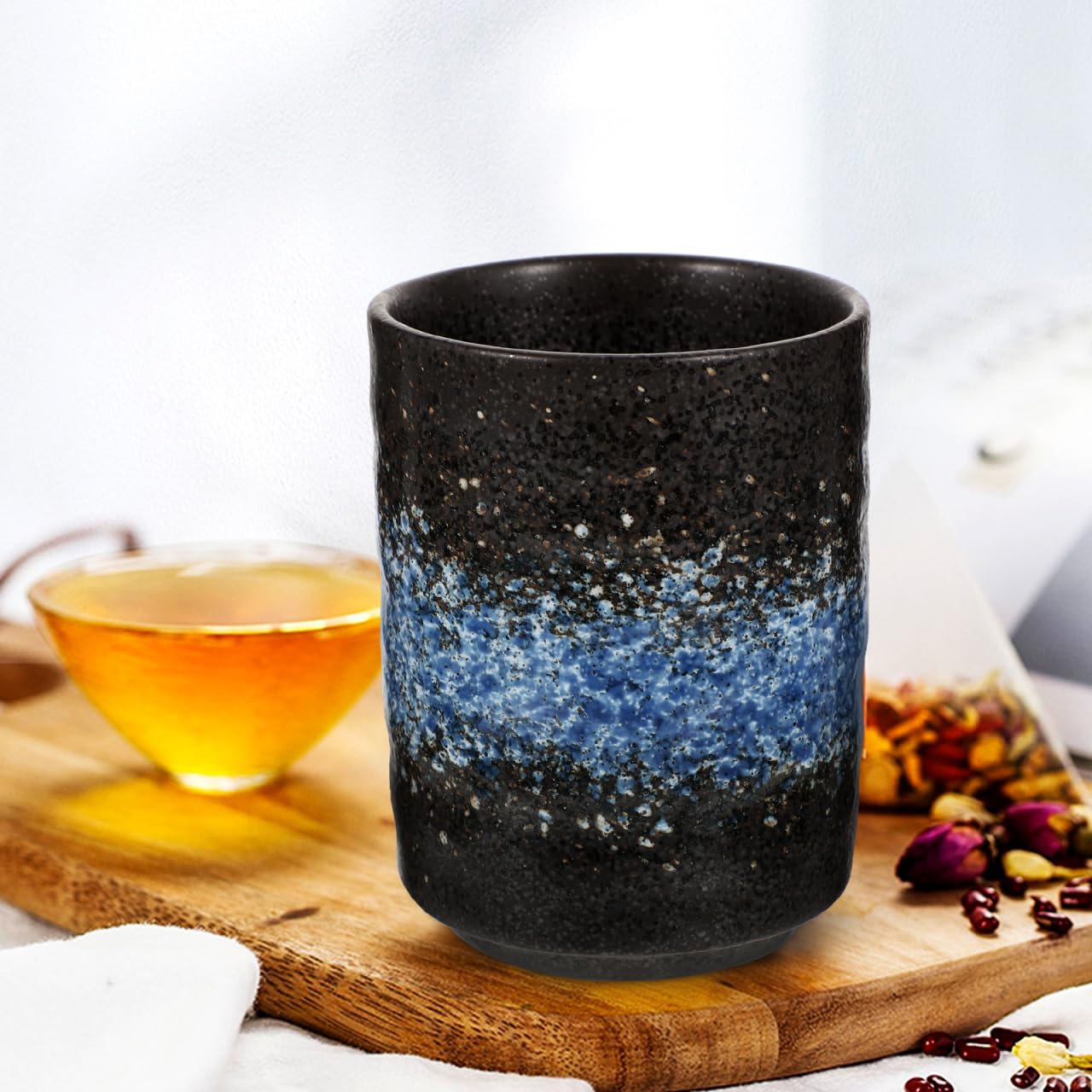 OUNONA tazza da tè giapponese tazza da tè multifunzione tazze in ceramica tazza da tè tazze da caffè tazze da caffè in ceramica fornitura della casa del tè tazze da tè