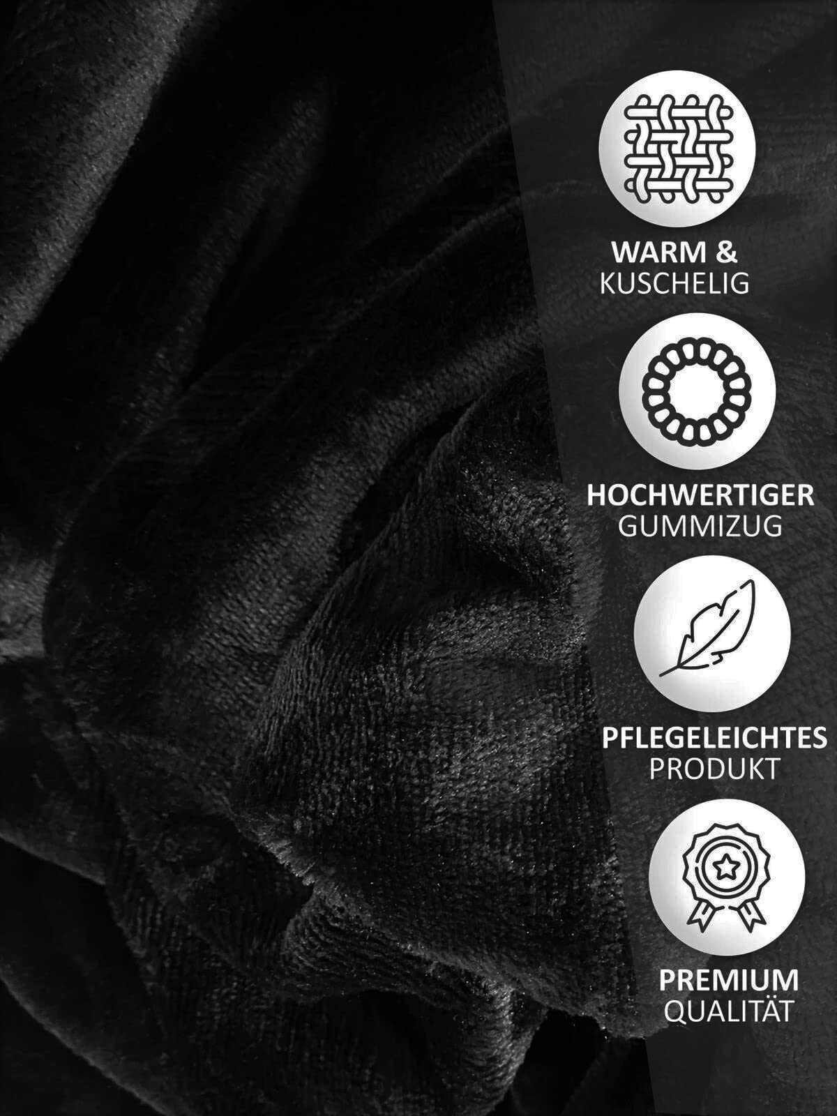 One-home Teddy Plüsch Spannbettlaken - Winter Bettlaken Flauschig Warm