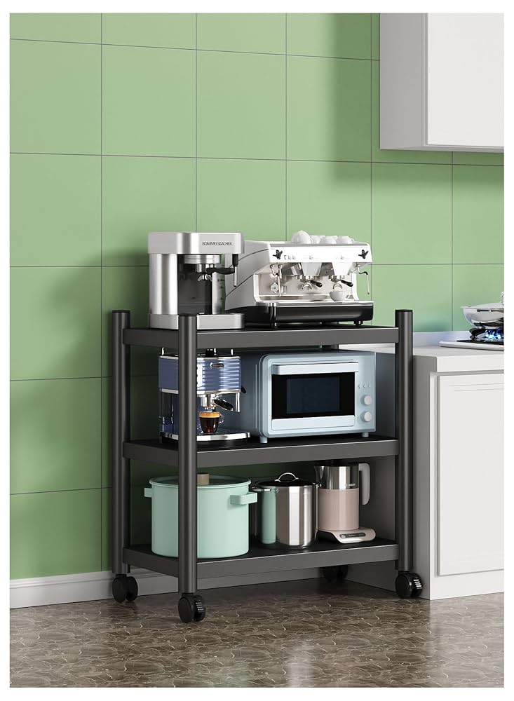 Amazon.co.jp: Vzxdzn スチールラック本体 幅70cm 3階 置物架