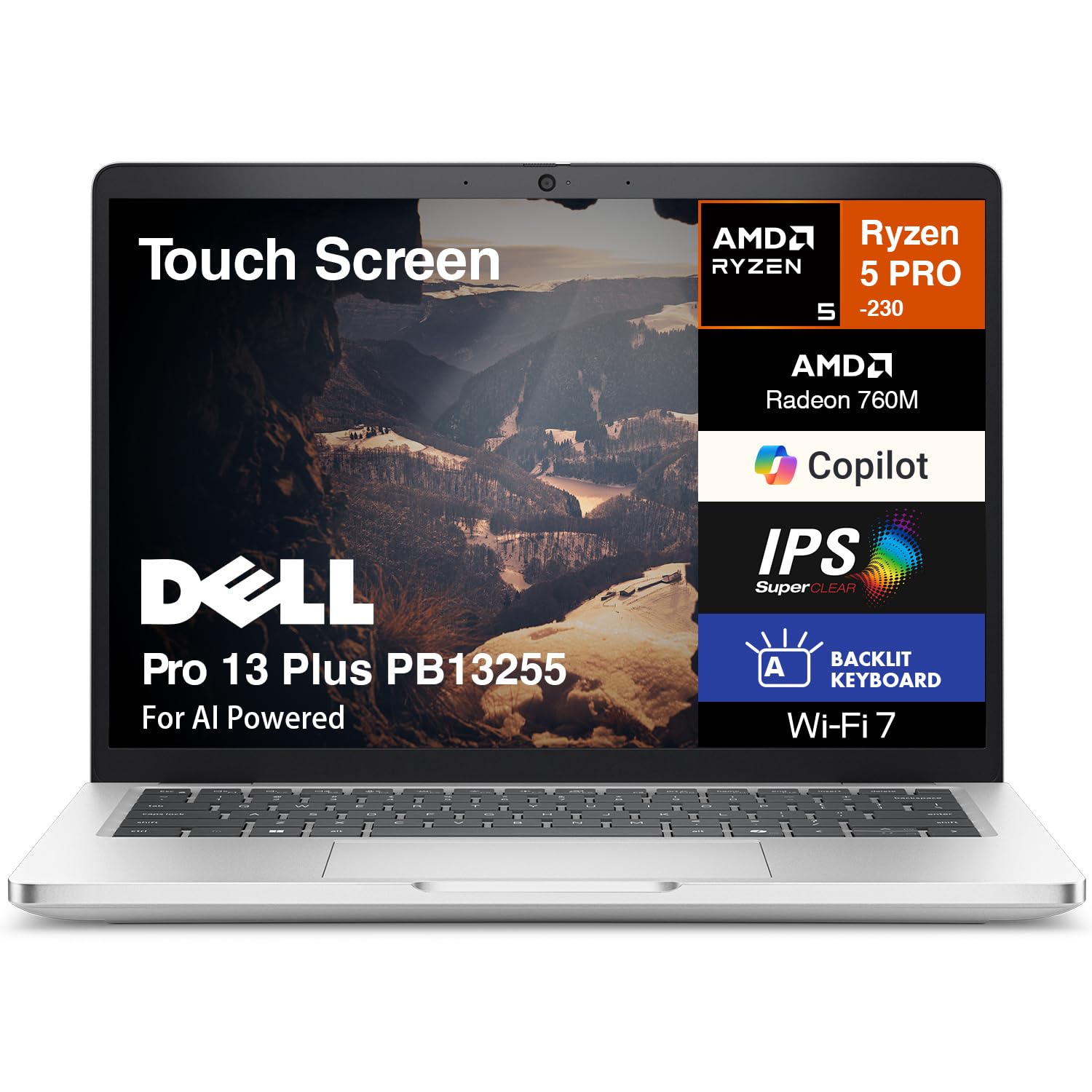 Amazon.com: Dell Pro 13 Plus PB13255 AI Powered 2-in-1 Laptop 13.3