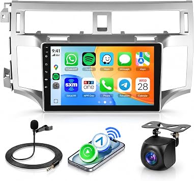 MAHVEC 5Ghz WiFi Android 15 Car Stereo Radio for Toyota Avalon 2006-2010
