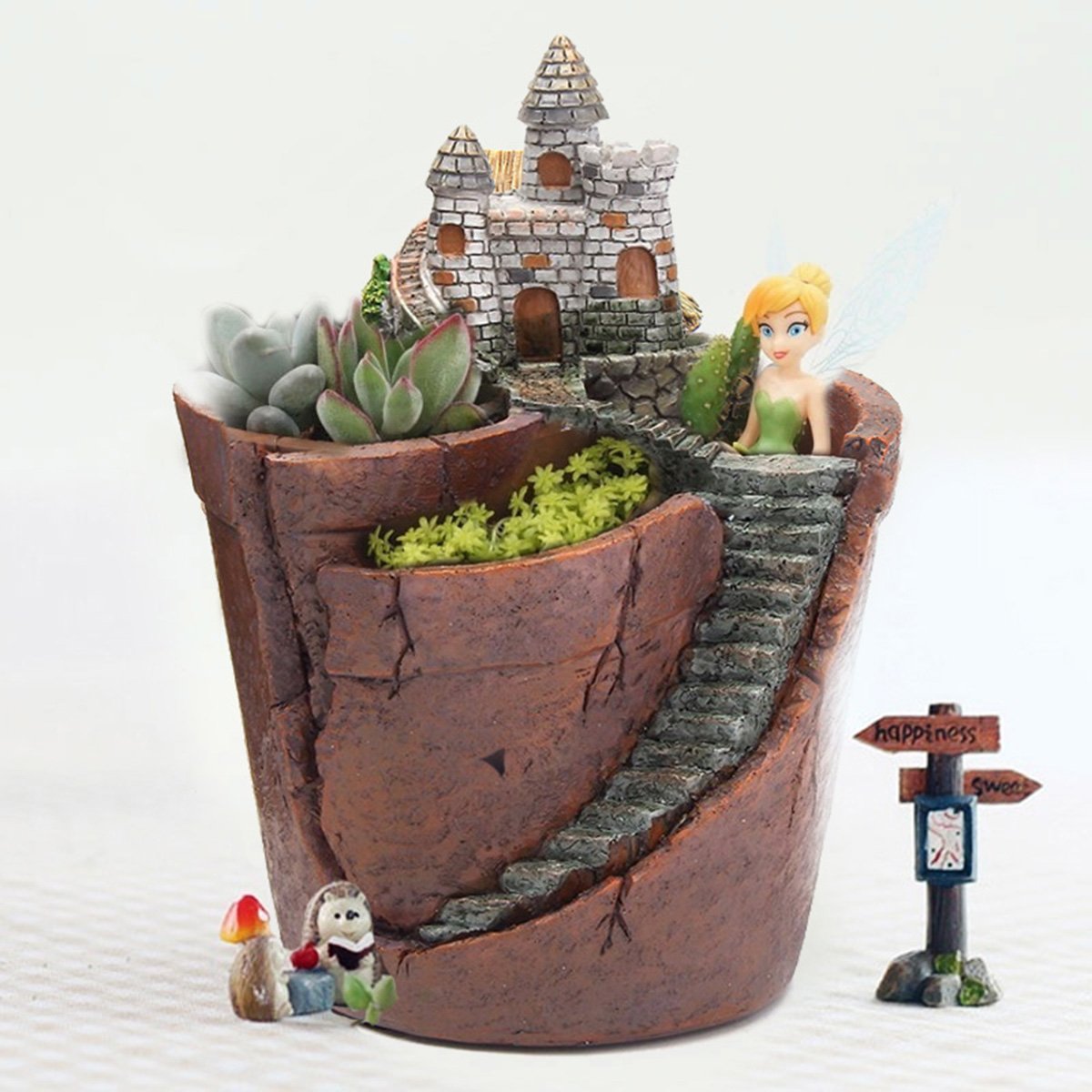 ▲レア▲フラワーポットドール▲植木鉢が人形に変化▲マジック▲手品▲ 輸入雑貨 レア トロール 観葉植物フラワーポット プランター