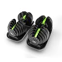 Cult Adjustable Dumbbells (Upto 24kg) for Men & Women for Fitness and Home Workout (Pack of 2) gallery image