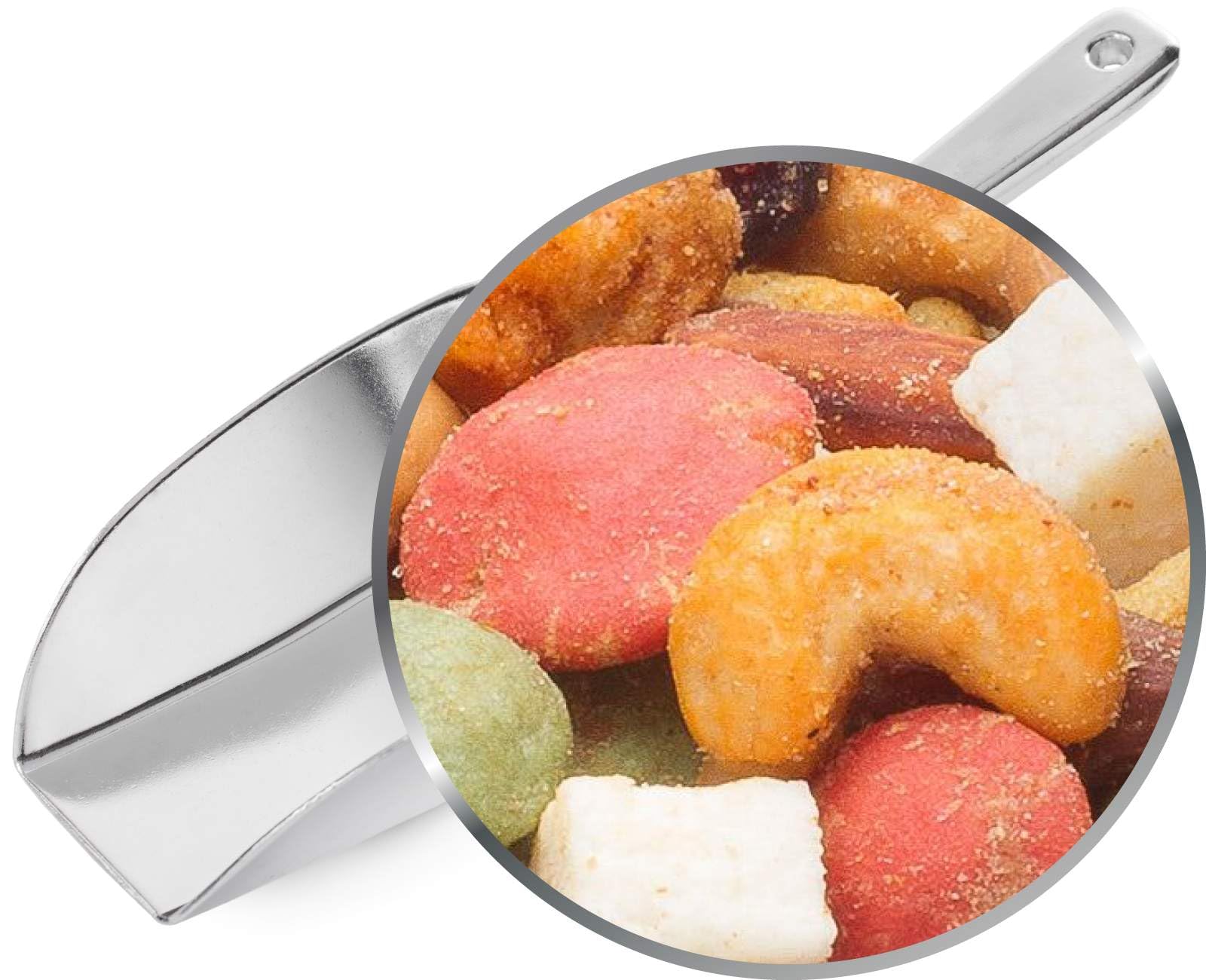 Scharfe Frucht-Nussmischung mit Cranberry, Kokos & Wasabi 3 kg – CrackersCompany
