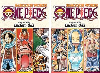 One Piece 3-in-1 Edition 10-book Manga Set 1-10: Vol. 1-30